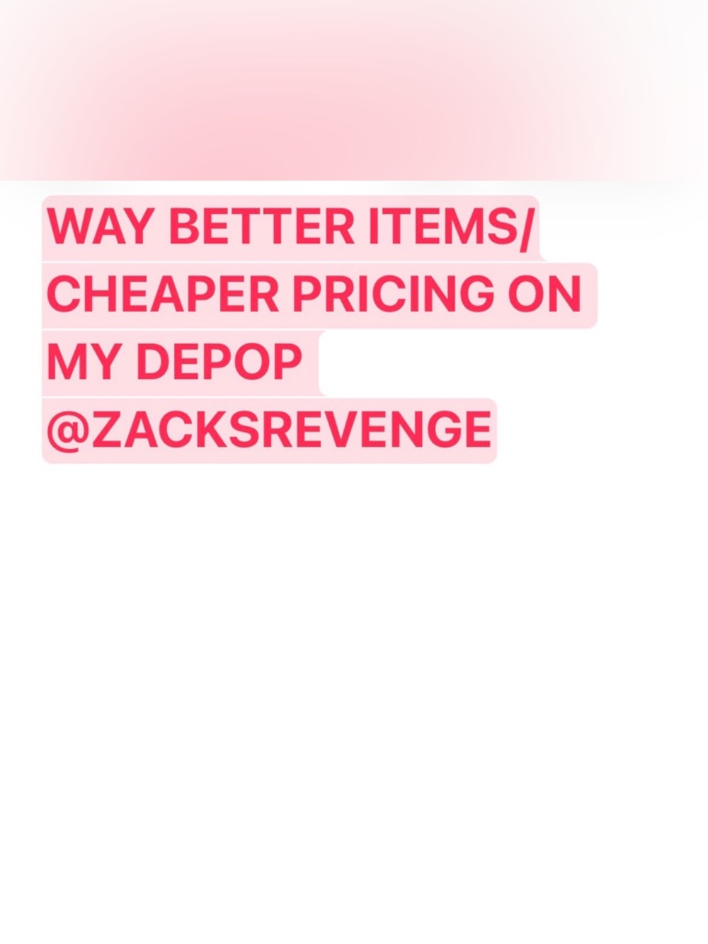 Go Shop On My Depop
